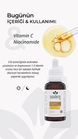 Brightening & Lightening - Aydınlatıcı ve Canlandırıcı Yüz Bakım Serumu 30ml - C Vitamini %5