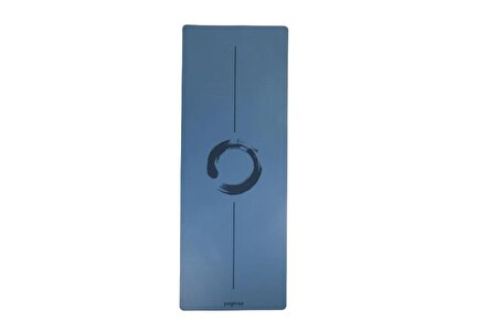 Enso Series Koyu Mavi Anti-Slip Yoga ve Pilates Mat