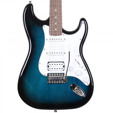 Madison MEG-2BLS Blue Burst Elektro Gitar