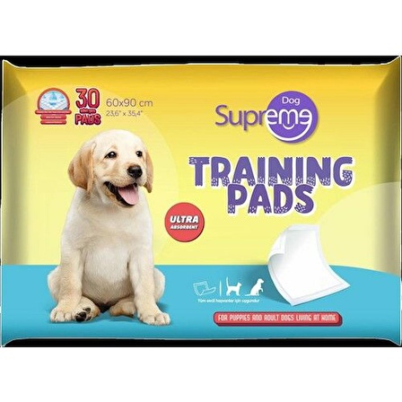 Supreme Pet Köpek Eğitim Pedi 60X90 cm 30 Adet