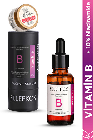 Vitamin-B Complex (10% Niacinamide) Serum, Tüm Cilt Tiplerine Uygun, Bariyer Güçlenmeye Yardımcı