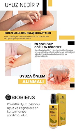 Biobiens Kükürtlü Kaşıntı Uyuz Vucut Losyonu