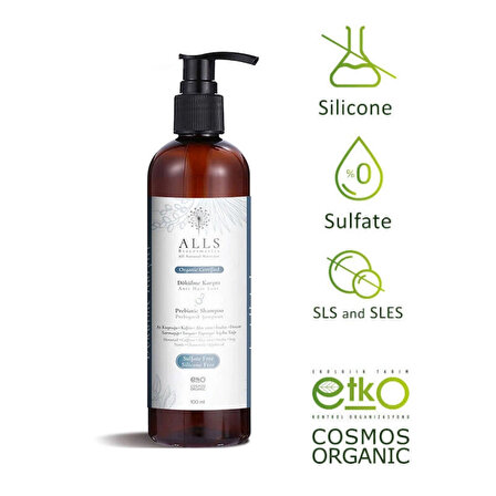 Alls Biocosmetics Organik Dökülme Karşıtı Prebiyotik Şampuan 100 ml