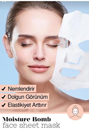 Lacinia Kağıt yüz maskesi ( nem bombası yüz maskesi )