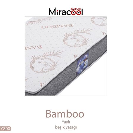 Bambo Yaylı Bebek Beşik Yatağı 70x110cm