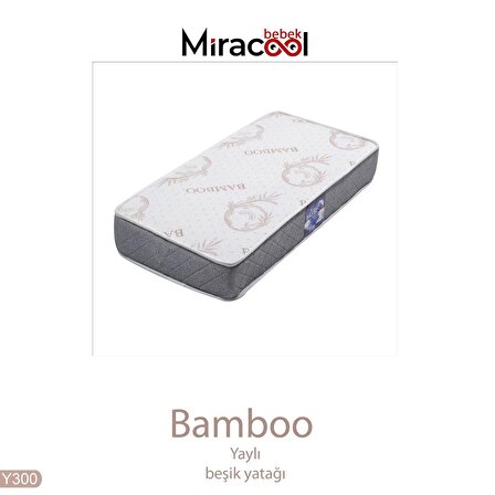 Bambo Yaylı Bebek Beşik Yatağı 80x130cm