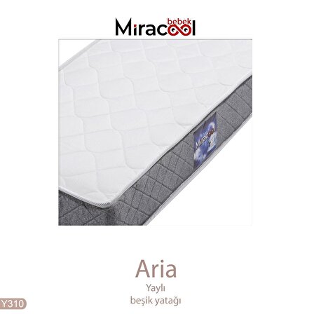 Aria Yaylı Bebek Beşik Yatağı 70x110cm Yaylı Yatak