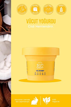 SunBae Sun Yogurt 100 ml - Güneş Sonrası Cilt Yatıştırıcı Ve Nemlendirici Vücut Yoğurdu