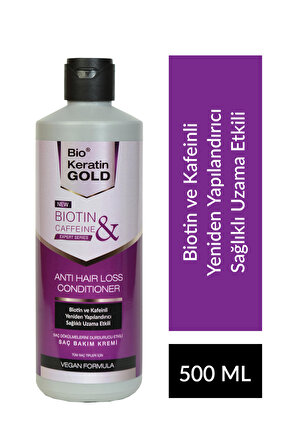 Biotin & Kafein Saç Dökülme Karşıtı Hızlı Uzama Etkili Saç Kremi 500 ml