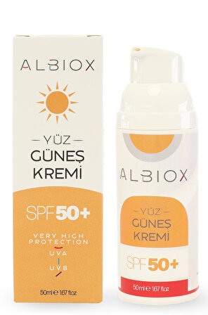 Albiox +50 Spf Güneş Kremi