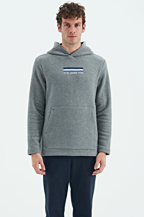 Hern Gri Melanj Erkek Polar Sweatshirt - 88301
