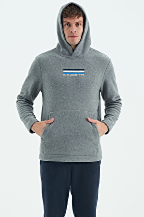 Hern Gri Melanj Erkek Polar Sweatshirt - 88301