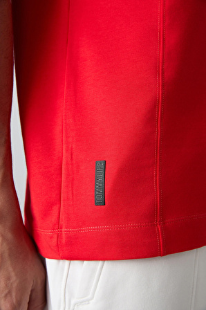 Fiesta Pamuklu Kalın Yumuşak Dokulu Oversize Fit Basic Erkek T-Shirt - 88349