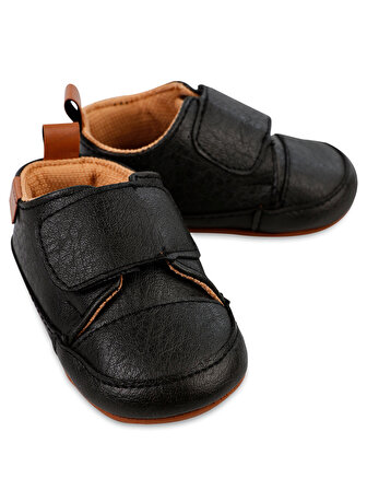 Civil Baby Erkek Bebek Patik Ayakkabı 17-19 Numara Siyah