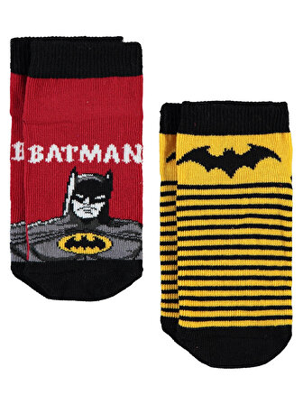 Batman Erkek Çocuk Patik Çorap 2-12 Yaş