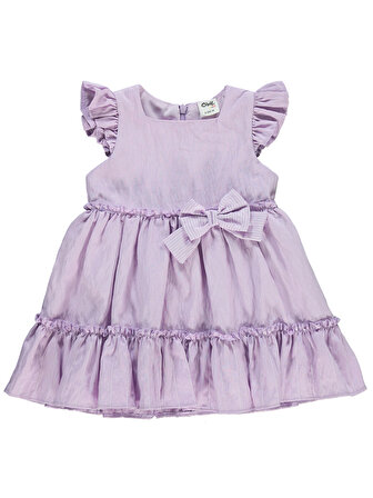 Civil Baby Kız Bebek Elbise 6-18 Ay Lila