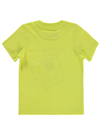 Civil Boys Erkek Çocuk Tişört 2-5 Yaş Limon Sarısı