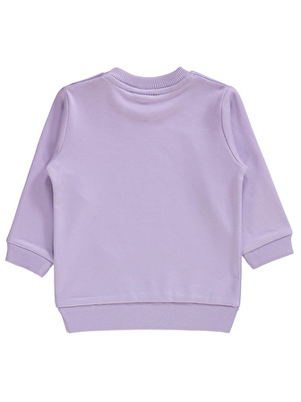 Civil Baby Kız Bebek Sweatshirt 6-18 Ay Lila