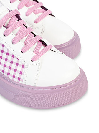 Civil Kız Çocuk Spor Ayakkabı 31-35 Numara Beyaz-Lila