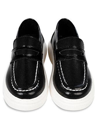 Civil Erkek Çocuk Klasik Kundura Ayakkabı 26-30 Numara Siyah