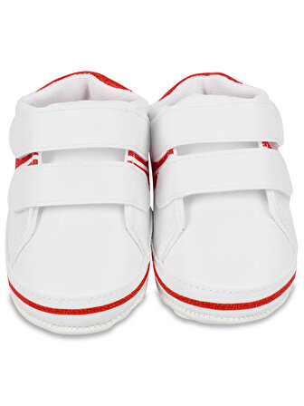 Civil Baby Erkek Bebek Patik Ayakkabı 17-19 Numara Kırmızı