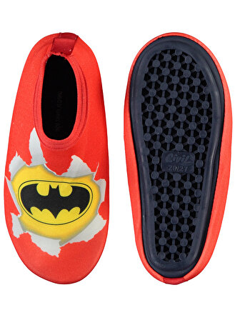 Batman Erkek Çocuk Deniz Ayakkabı 26-30 Numara Kırmızı