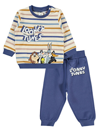 Looney Tunes Erkek Bebek Takım 6-18 Ay Fil Dişi