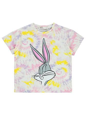 Bugs Bunny Kız Çocuk Tişört 2-5 Yaş Pembe