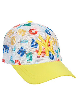 Civil Boys Erkek Çocuk Kep Şapka 6-9 Yaş Sarı