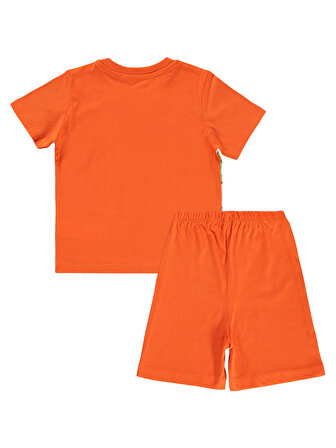 Civil Boys Erkek Çocuk Pjama Takımı 2-5 Yaş Oranj