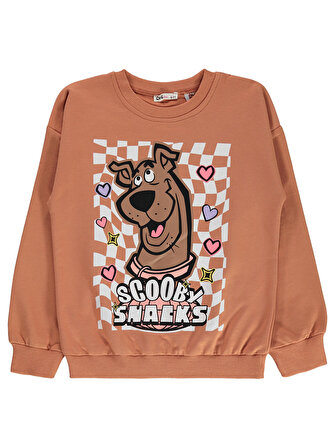 Scooby Doo Kız Çocuk Sweatshirt 6-9 Yaş İtalyan Kili