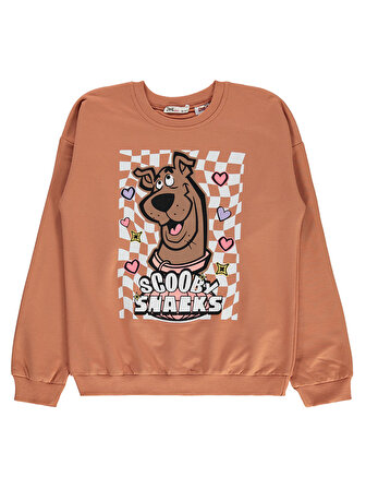Scooby Doo Erkek Çocuk Sweatshirt 10-13 Yaş Kiremit