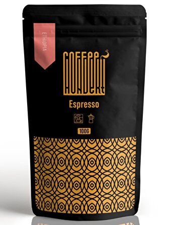 Coffee Hundert Ethiopia Djimmah Espresso 100 Gram