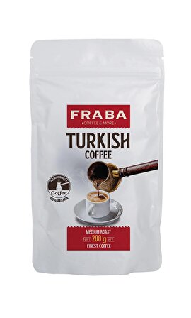 Fraba Orta Kavrulmuş Türk Kahvesi 200g