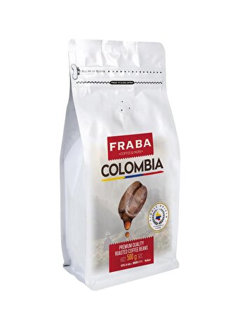 Fraba Colombia Single Origin Espresso Çekirdek Kahve 500g