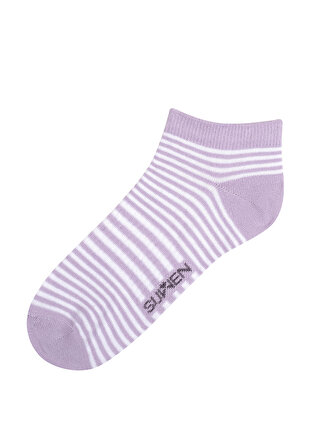 Suwen Stripe Patik Çorap