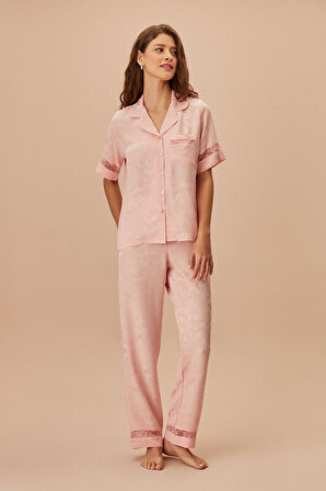 Suwen Diana Maskülen Pijama Takımı