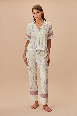 Suwen Lagertha Maskülen Pijama Takımı