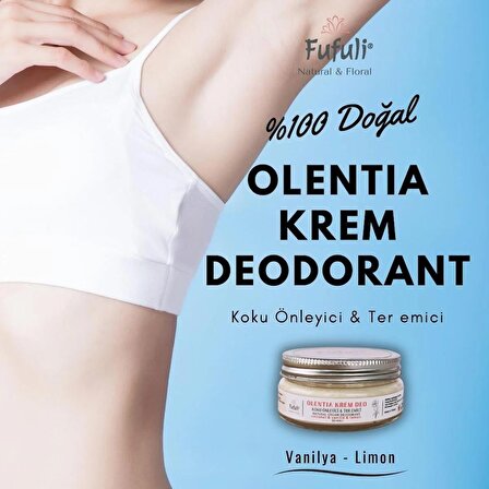 Olentıa Krem Deodorant/ Vanilya-limon (KOKU ÖNLEYİCİ & TER EMİCİ)