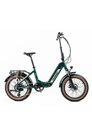 Torc T1F Elektrikli Bisiklet 20 Yeşil Beyaz EBT1FYB 