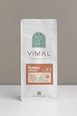 VIMAL Keten Tohumu 1 kg Flax seed kilitli Paket