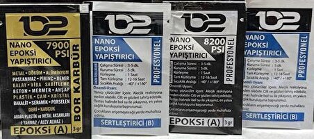 102 Nano Epoksi Bor Karbür 15'li Paket