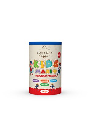 Kids Maxi Çocuk Macunu Kakao Propolis Pekmez Arı Sütü Bal Ve Vitamin 240 Gr