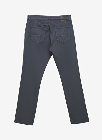 Altınyıldız Classics Normal Bel Boru Paça Comfort Fit Gri - Mavi Erkek Pantolon 4A0124100061