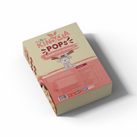 Kinoola Pop Kahvaltılık Gevrek - Cevizli & Üzümlü - Yulaf İçermeyen - Glütensiz Vegan Granola 150 g