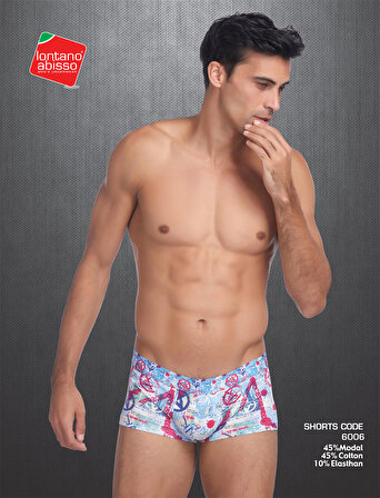 Lontano Abisso Rainbow Lux Underwear Men Boxer BG-6006