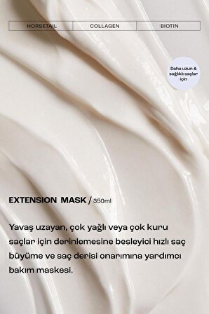 Extension Hızlı Saç Uzatmaya Yardımcı Saç Derisi Bakım Maskesi 350 ml