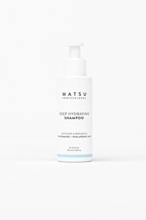 MATSU Deep Hydrating Kuru Saçlar için Yoğun Nemlendirici Şampuan 100ml