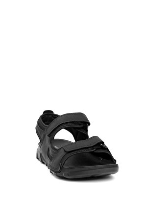 Pierre Cardin PC-7242 Erkek Düz Sandalet Siyah