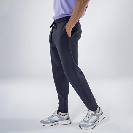 Agar Erkek Koyu Mavi Cepli Lastikli Jogger Pantalon Eşofman Altı | XS